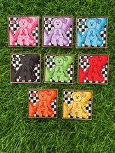 Load image into Gallery viewer, Awareness Bears Square Acrylic Blank &amp; Decal Set Collection
