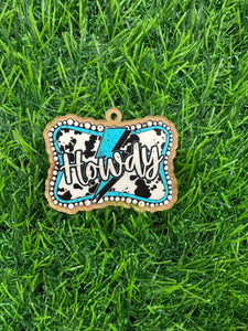 Howdy Pink Collar Acrylic Blank & Decal Set Collection