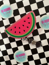 Load image into Gallery viewer, Watermelon Retractable Badge Reel
