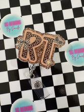 Load image into Gallery viewer, Leopard Print Nurse Retractable Badge Reel
