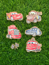 Load image into Gallery viewer, Automobile Character Acrylic Blank &amp; Decal Set
