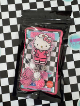 Load image into Gallery viewer, Pink Nurse Cat Character Retractable Badge Reel
