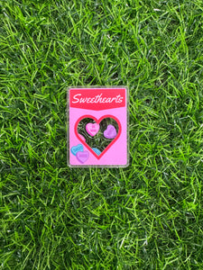 Heart Candy Shaker Acrylic Blank & Decal Set