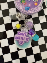 Load image into Gallery viewer, It’s Ok To Feel All The Feels Shaker Retractable Badge Reel
