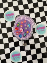 Load image into Gallery viewer, It’s Ok To Feel All The Feels Shaker Retractable Badge Reel
