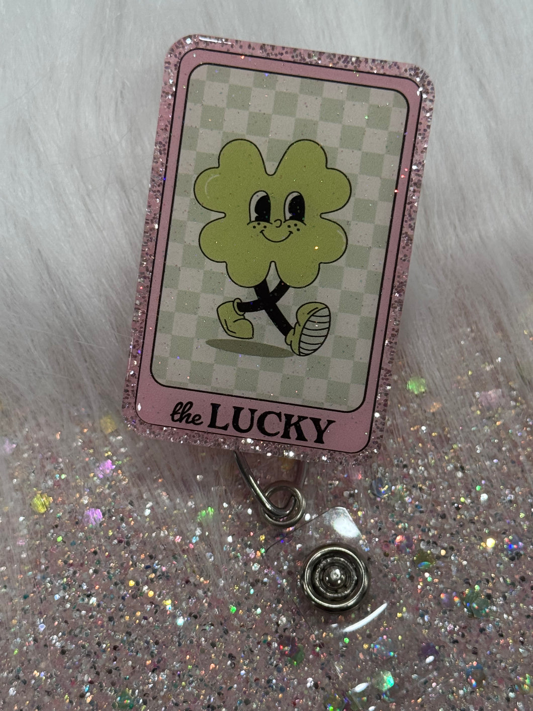 The Lucky Retractable Badge Reel