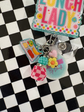 Load image into Gallery viewer, Lunch Lady Retractable Badge Reel
