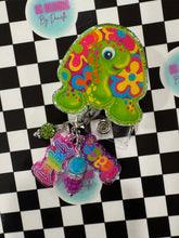 Load image into Gallery viewer, Peace Turtle 90’s Nostalgia Retractable Badge Reel
