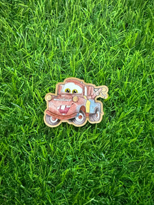 Automobile Character Acrylic Blank & Decal Set