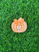 Load image into Gallery viewer, Lace Patchwork Pumpkin Collection Acrylic Blank &amp; Decal Set Collection
