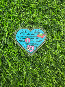 Acrylic Blank Summer-Ween Box