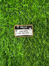 Load image into Gallery viewer, Hello Dead Inside Acrylic Blank &amp; Decal Set
