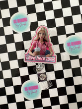 Load image into Gallery viewer, I Live Here Now Nurse Retractable Badge Reel Collection
