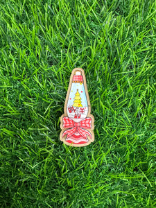 Christmas Lava Lamp Acrylic Blank & Decal Set