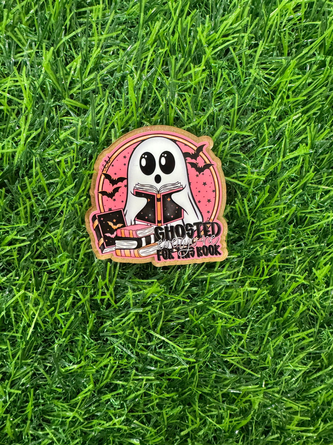 Ghosted Everyone For This Book Acrylic Blank & Decal Set