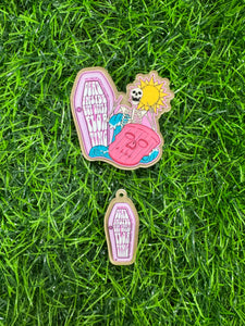 Acrylic Blank Summer-Ween Box