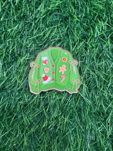 Green Christmas Sweater Acrylic Blank & Decal Set Collection