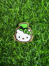 Load image into Gallery viewer, St Pattys Day Cat Character Acrylic Blank &amp; Decal Set
