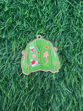 Load image into Gallery viewer, Green Christmas Sweater Acrylic Blank &amp; Decal Set Collection
