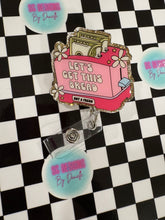 Load image into Gallery viewer, Let's Get This Bread Retractable Badge Reel
