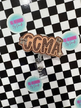 Load image into Gallery viewer, Leopard Print Nurse Retractable Badge Reel
