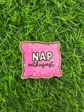 Load image into Gallery viewer, Nap Enthusiast Acrylic Blank &amp; Decal Set
