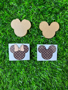 High Class Mouse Acrylic Blank & Decal Set