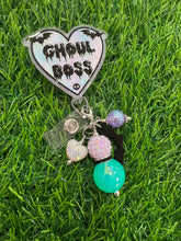 Load image into Gallery viewer, Ghoul Boss Retractable Badge Reel
