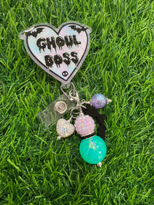 Ghoul Boss Retractable Badge Reel