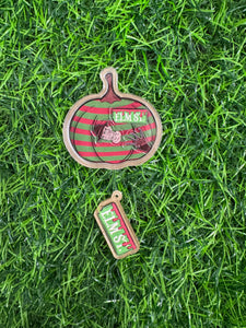 Elm St. Horror Shaker Acrylic Blank & Decal Set