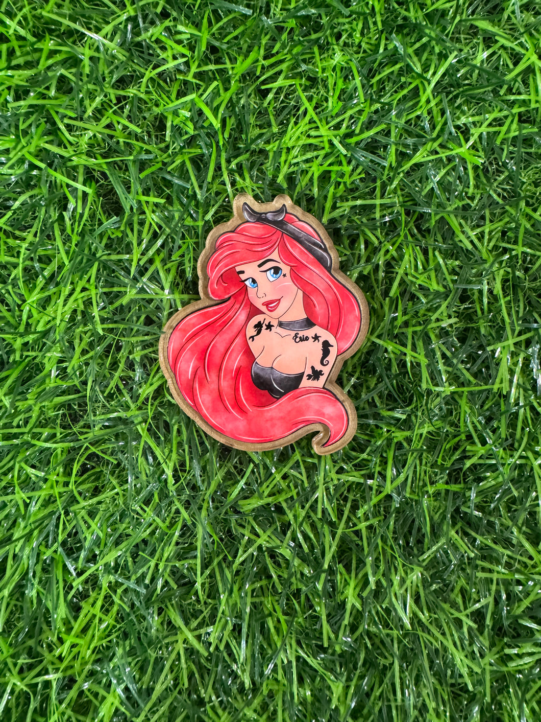 Tattoo Princess Character Acrylic Blank & Decal Set