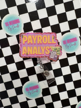 Load image into Gallery viewer, Payroll Money Retractable Badge Reel
