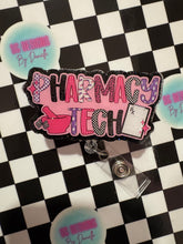Load image into Gallery viewer, Pharmacy Tech Retractable Badge Reel
