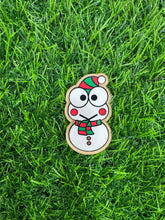Load image into Gallery viewer, Snowman Cat Character &amp; Friends Acrylic Blank &amp; Decal Set
