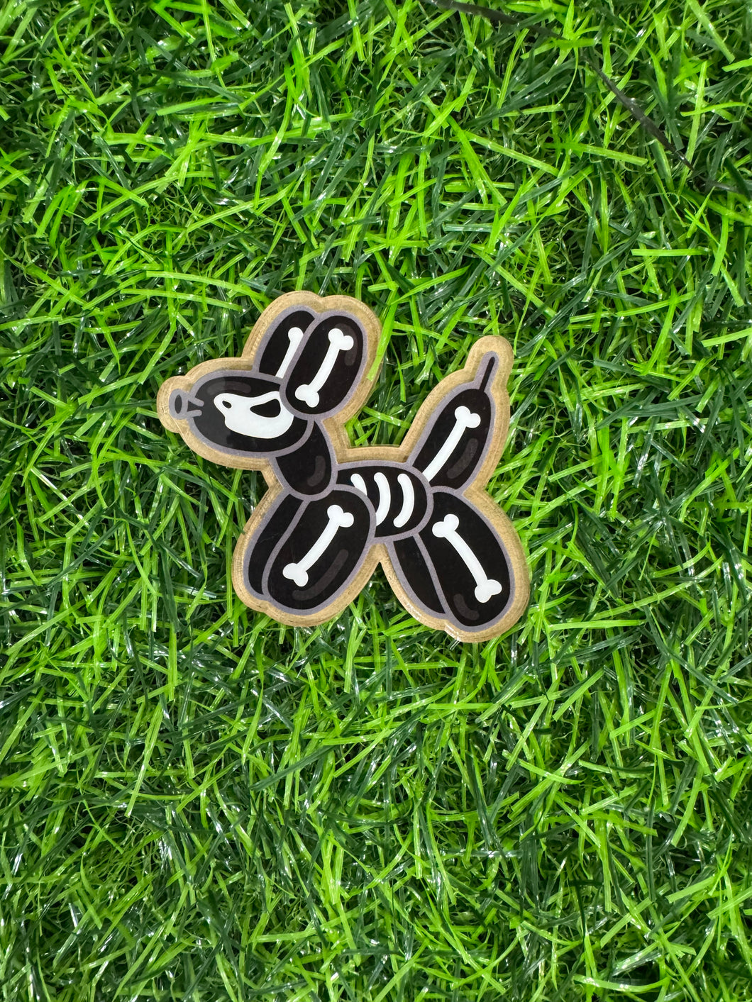 Skeleton Balloon Animal Acrylic Blank & Decal Set
