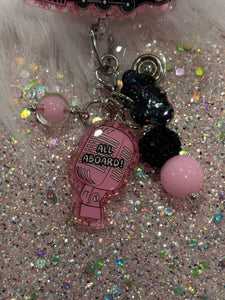 Hot Mess Express Retractable Badge Reel