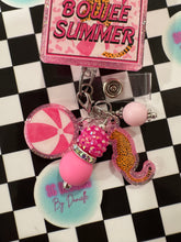 Load image into Gallery viewer, Boujee Summer Retractable Badge Reel
