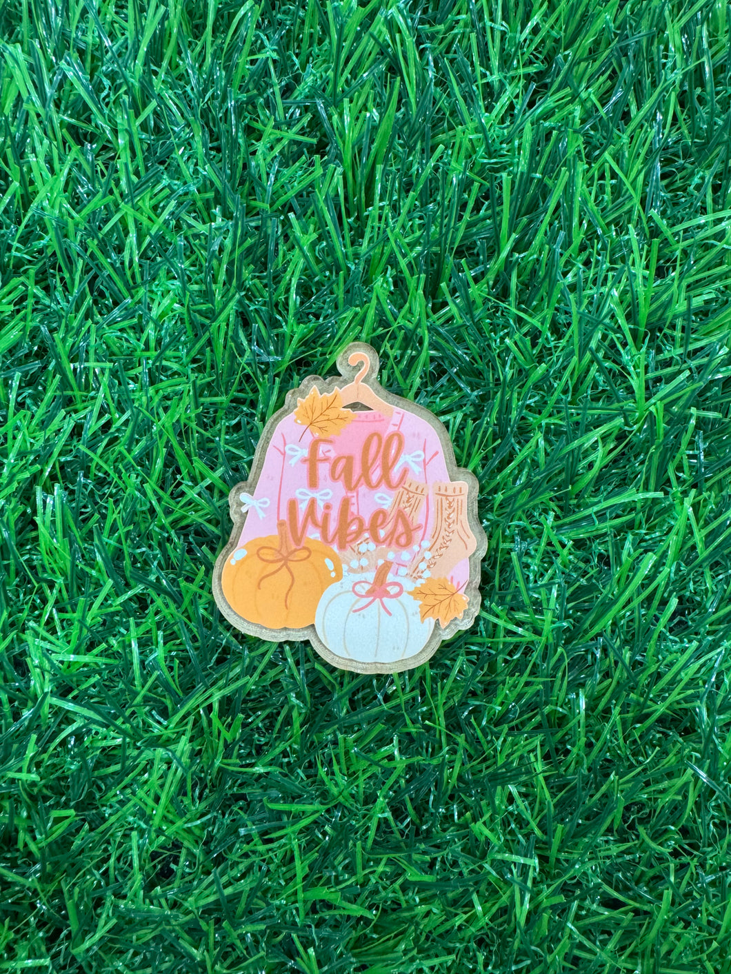 Fall Vibes Sweater Acrylic Blank & Decal Set Collection