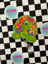 Load image into Gallery viewer, Peace Turtle 90’s Nostalgia Retractable Badge Reel
