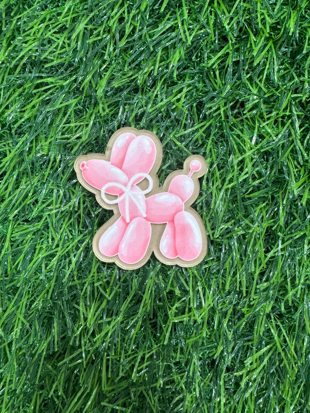 Preppy Balloon Animal Acrylic Blank & Decal Set Collection