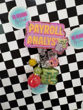 Load image into Gallery viewer, Payroll Money Retractable Badge Reel
