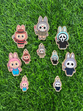 Load image into Gallery viewer, LBB Horror Characters Acrylic Blank &amp; Decal Set Collection

