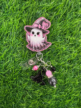 Load image into Gallery viewer, Witch Ghost Retractable Badge Reel
