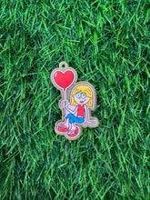 Load image into Gallery viewer, Valentines Day Heart Balloon Lizzy Acrylic Blank &amp; Decal Set
