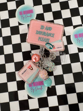 Load image into Gallery viewer, ID And Insurance Please Retractable Badge Reel

