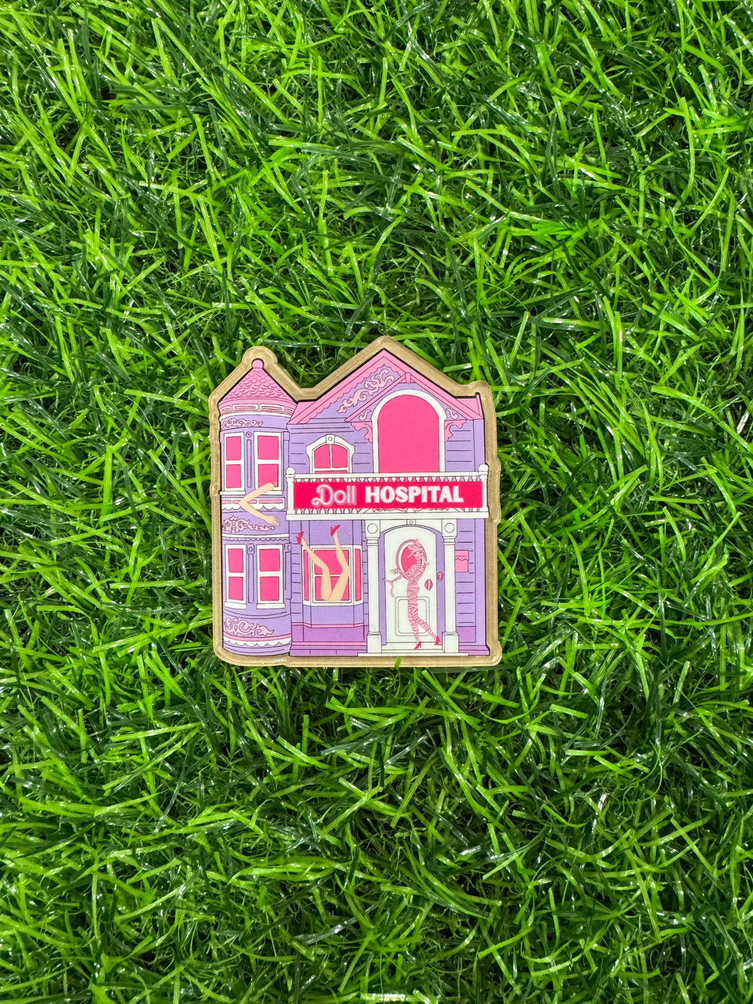 Doll Hospital Acrylic Blank & Decal Set