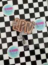 Load image into Gallery viewer, Leopard Print Nurse Retractable Badge Reel
