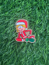 Load image into Gallery viewer, Christmas Lizzy Acrylic Blank &amp; Decal Set
