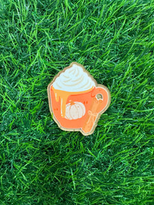 Pumpkin Spice Season Sweater Acrylic Blank & Decal Set Collection