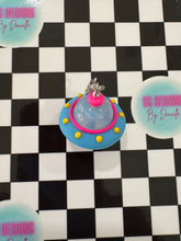 Load image into Gallery viewer, UFO Charm Add On For Retractable Badge Reel

